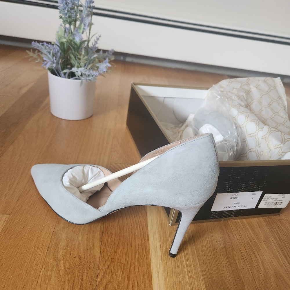 Ava & Aiden Gray Heels Classic Design